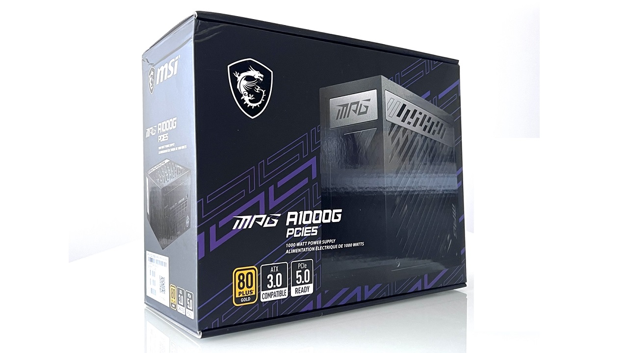 Alimentation MSI MPG A1000G - 1000W - 80 PLUS GOLD • Wimotic