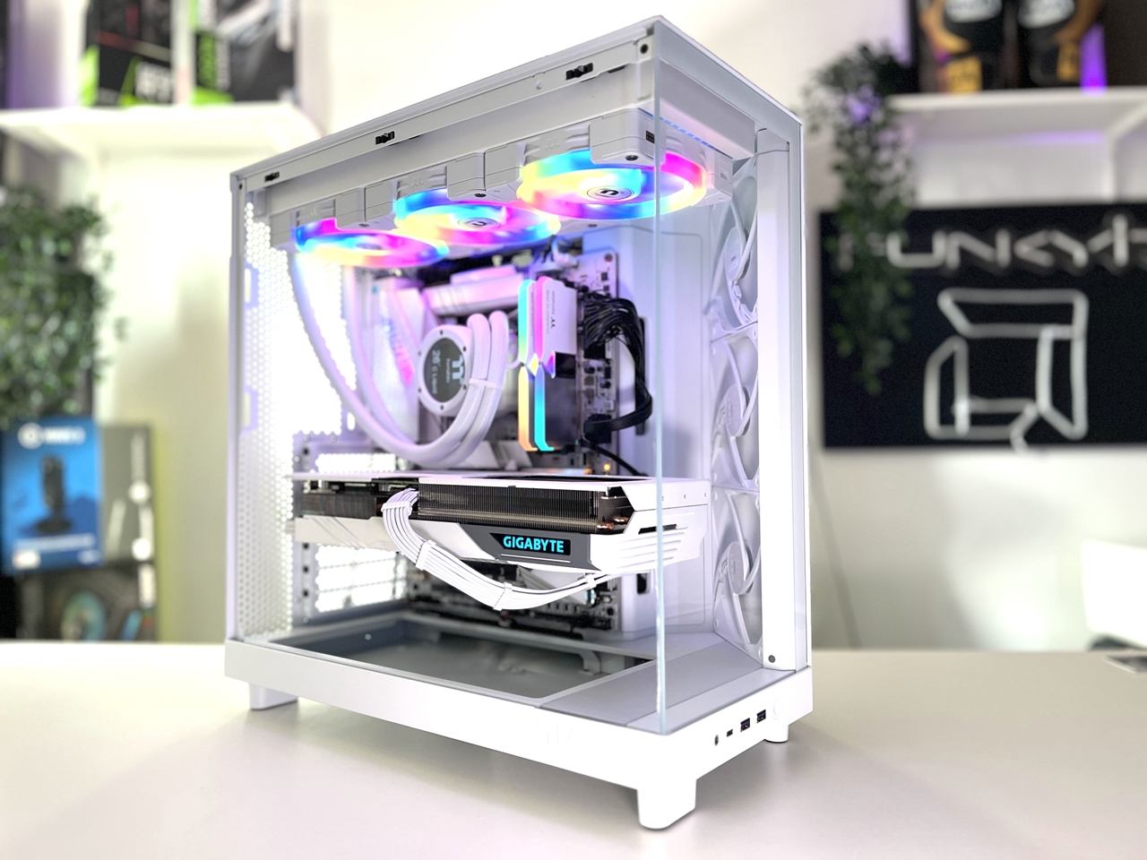 Have you see the brand new @NZXT H6 Flow? This unique design resulted, PC Setup