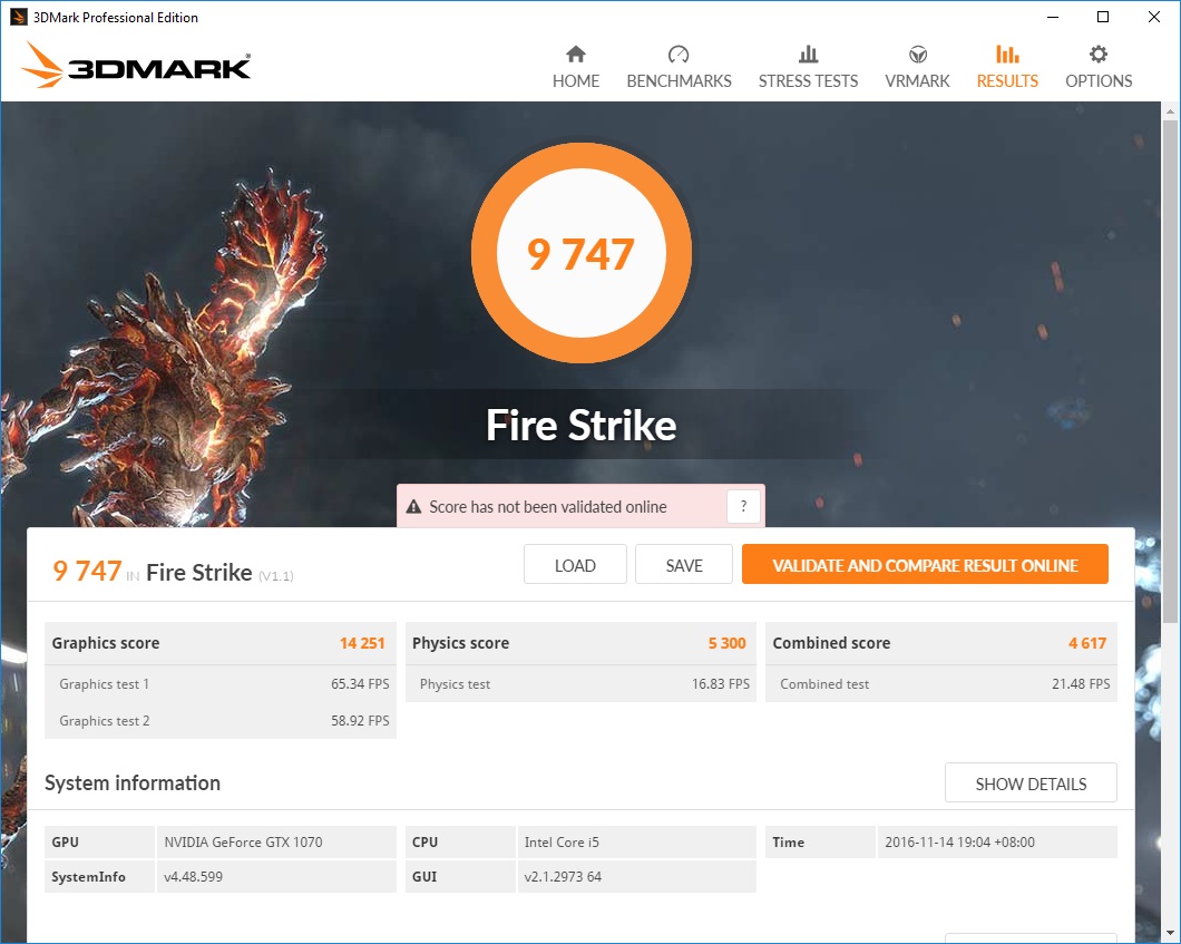 3dmark fire strike рейтинг видеокарт