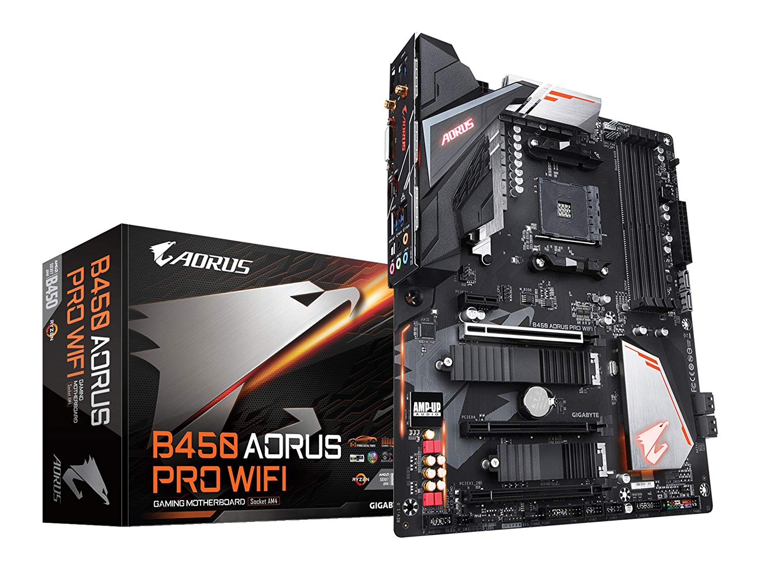 Gigabyte Aorus B450 Pro WiFi Motherboard Review - FunkyKit