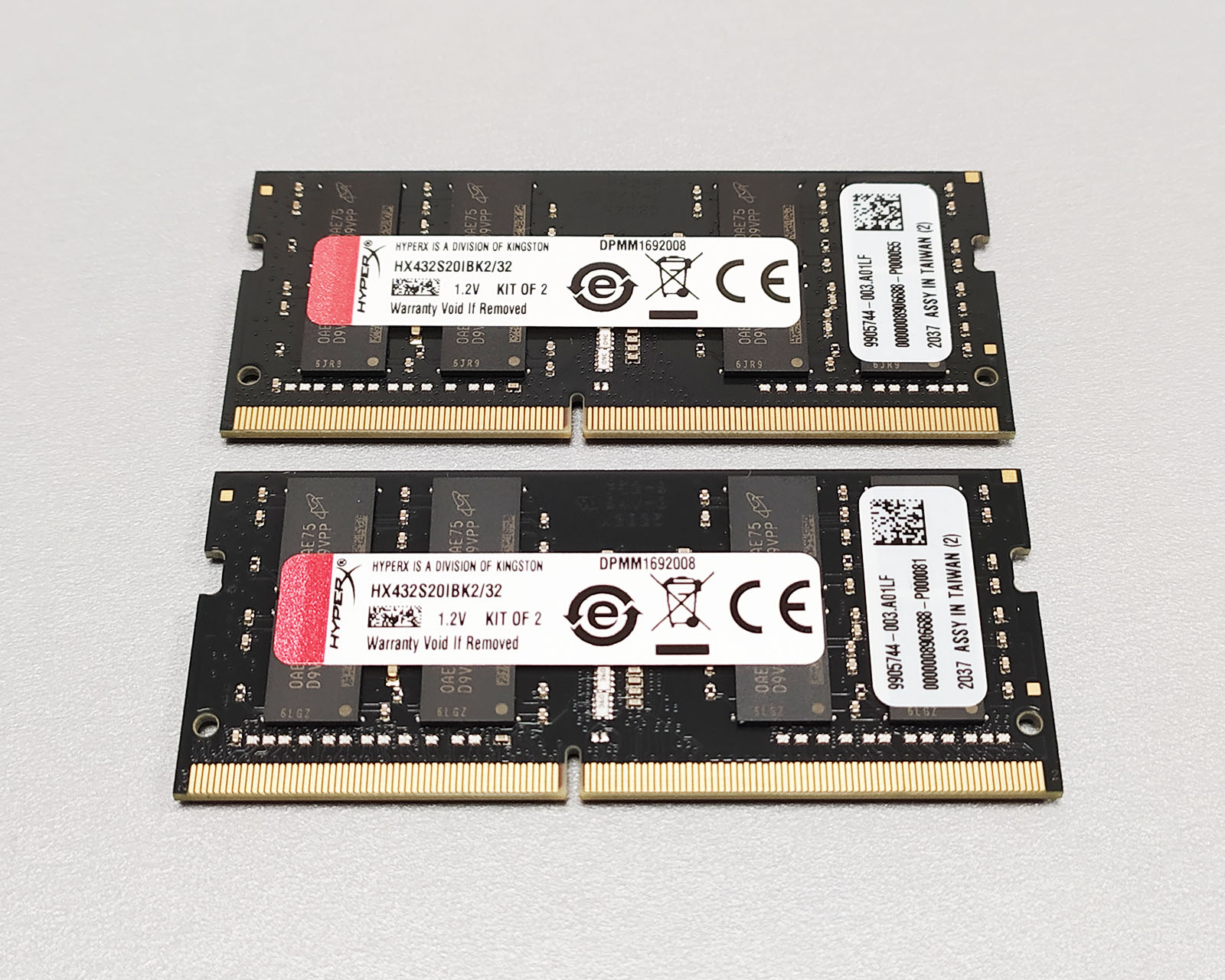 MEMOIRE PC KINGSTON HYPRX FURY IMPACT 32Go DDR4-3200 PC4-25600 SODIMM